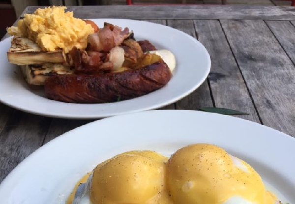 $50 Brunch or Lunch Food & Beverage Voucher for Two Adults - Valid Monday to Friday