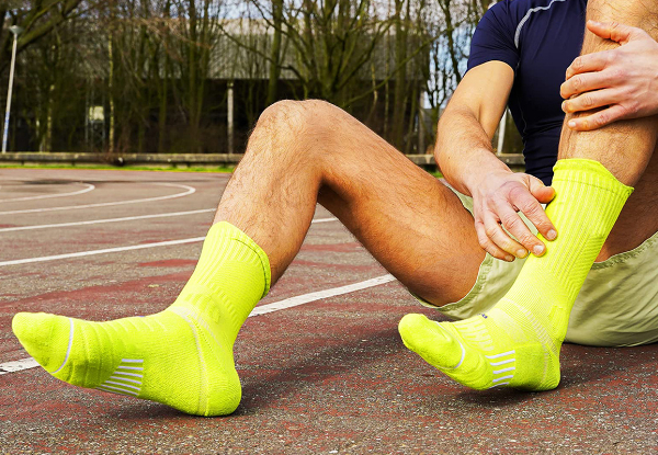 Five Pairs of Compression Running Socks