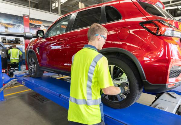 Wheel Alignment & Battery Check - Option to incl. Tyre Rotation & Balancing - Valid for Blenheim Road Location Only