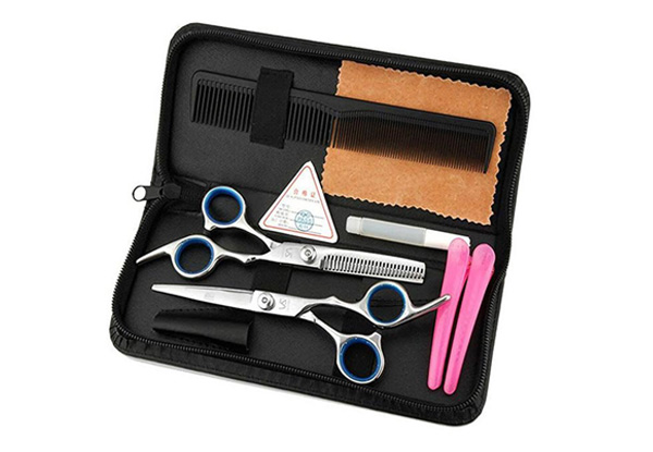 Six-Piece Hairdressing Scissor Set with Free Delivery