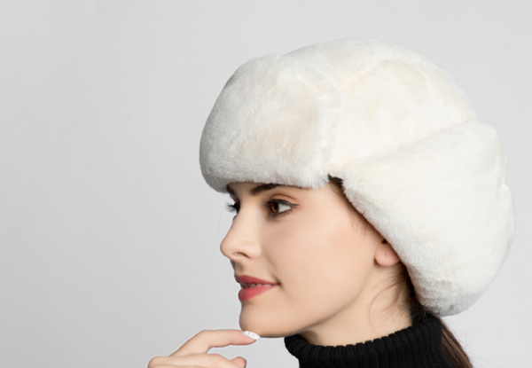 Warm Fleeced Earmuffs Hat - Five Colours Available