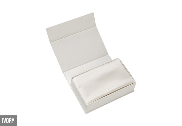 Canningvale Beautysilks Pillowcase Twin-Pack - Four Colours Available with Free Delivery
