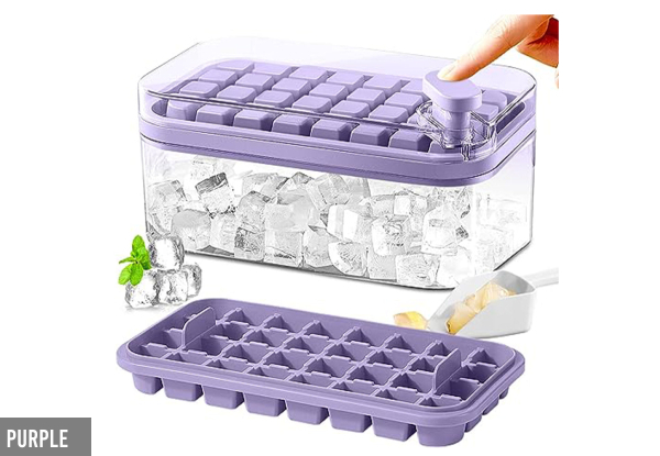 Two-Tier Ice Cube Tray with Easy Release - Four Colours Available