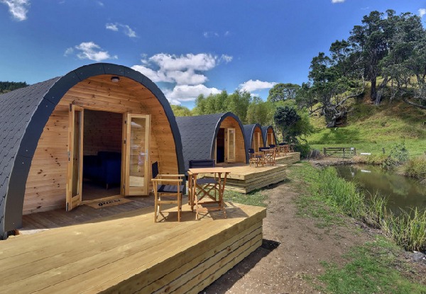 Two-Night Beachside Glamping Stay in a Standard Pod for Two People incl. Welcome Pack & Late Checkout - Option for Deluxe Pod
