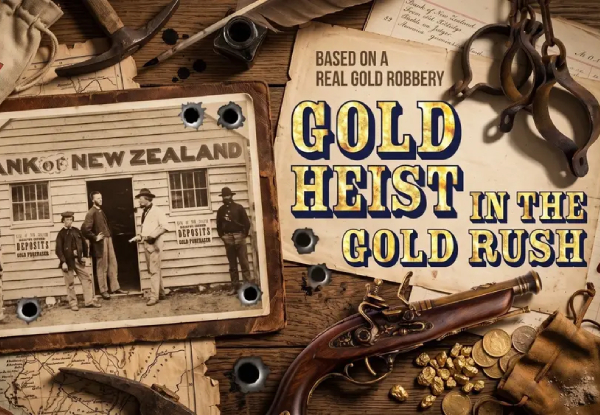 Gold Heist in the Gold Rush Escape Room, Queenstown from $118 for Two