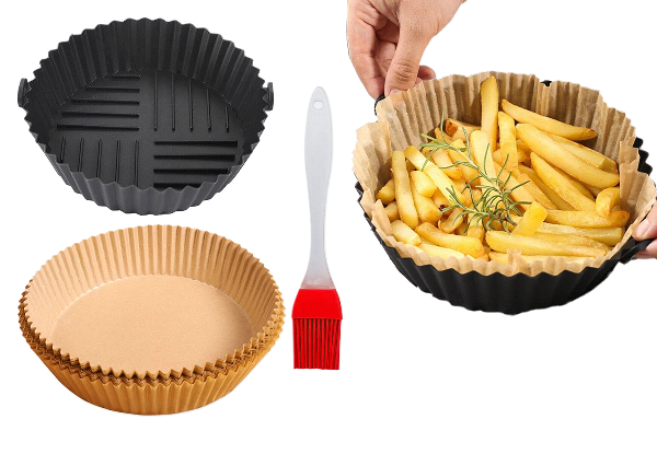 102-Piece Air Fryer Baking Accessories Set - Option for Two Sets