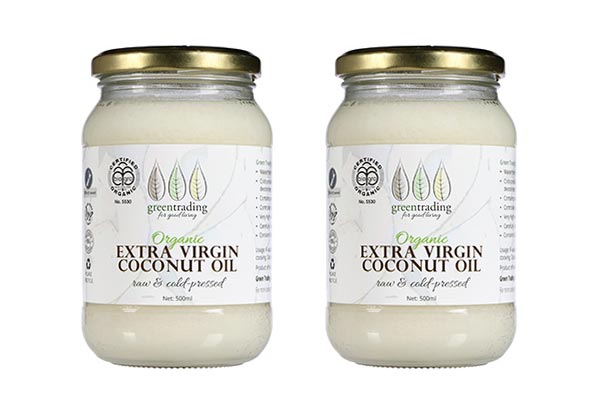 $33 for Two Premium Quality Extra Virgin Organic Coconut Oil 500ml or $45 for Three Incl. Nationwide Delivery