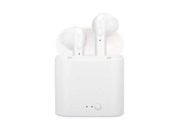 Wireless Bluetooth Headphones Compatible with with Android, IOS, Microsoft and all Bluetooth Devices - Option for White or Black