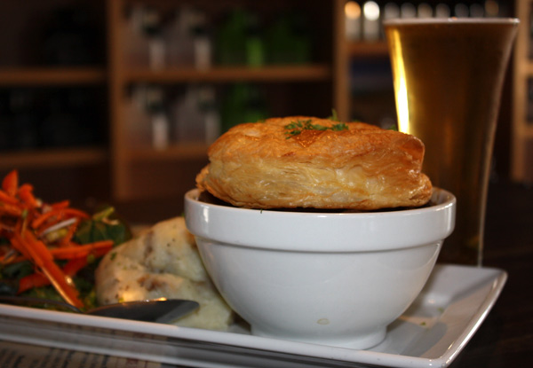 Filter Room Chef Selection Beef Pie & Drink of Your Choice for 'Beer & Pie July'