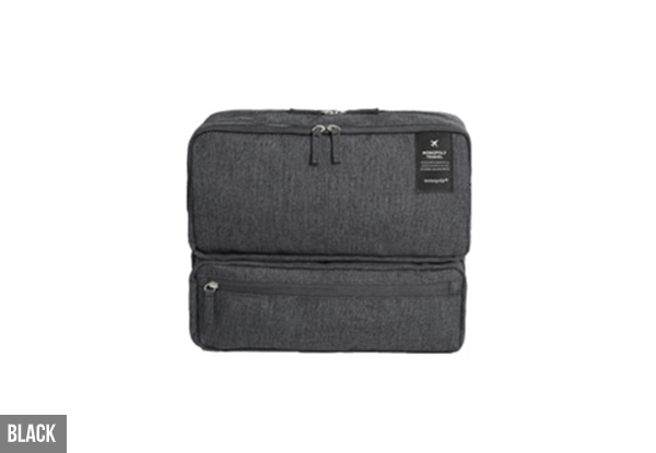 Travel Bag Multi-Compartments - Four Colours Available with Free Delivery