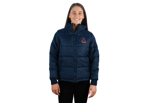 Women's Puffer Jacket - Two Colours & Five Sizes Available