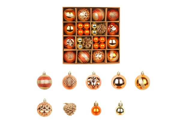 Christmas Tree Balls Ornaments Set - Seven Styles Available