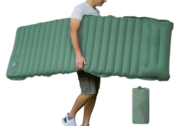 Inflatable Camping Sleeping Pad - Two Colours Available