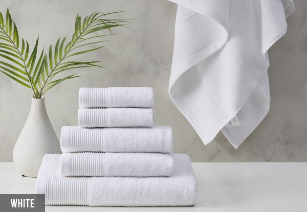 Six-Piece Cloud Linen Retreat Cotton Tencel Towel Set - Five Colours Available