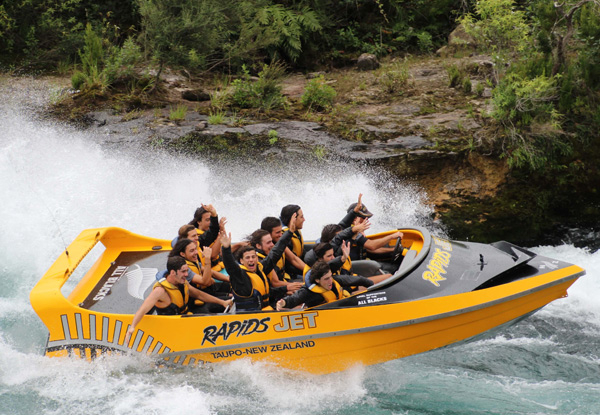 35-Minute Jet Boat Ride for One Adult - Options for up to Six Adults