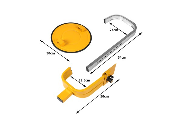 Heavy Duty Wheel Lock Clamp