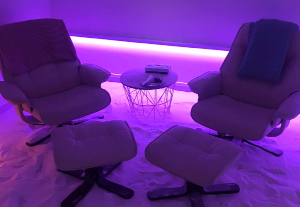 45 Minute-Massage in a Halotherapy Room -  Option for 60-Minute Massage in a Normal Room