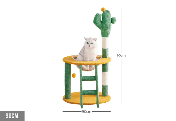 Cat Tree Cactus - Six Sizes Available