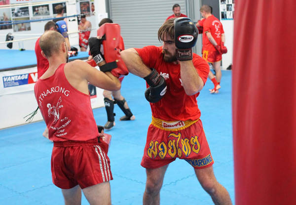One-Month Thai Kickboxing and Boxfit Membership - Option for Three-Months