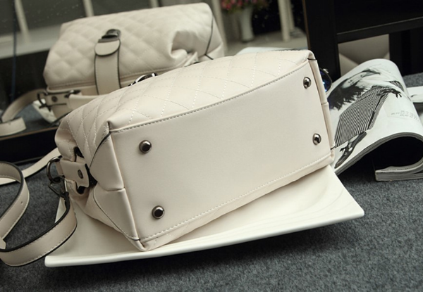 Leather Handbag - Five Colours Available with Free Delivery