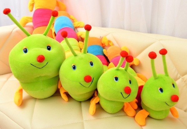 Plush Caterpillar Toy - Five Sizes Available