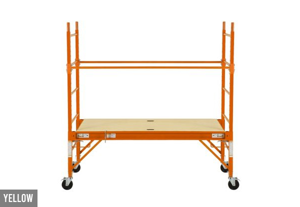 Height-Adjustable Safety Scaffolding - Two Colours Available