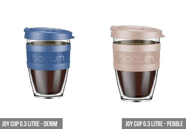 Bodum Coloured Tea & Coffee Range - Five Options Available