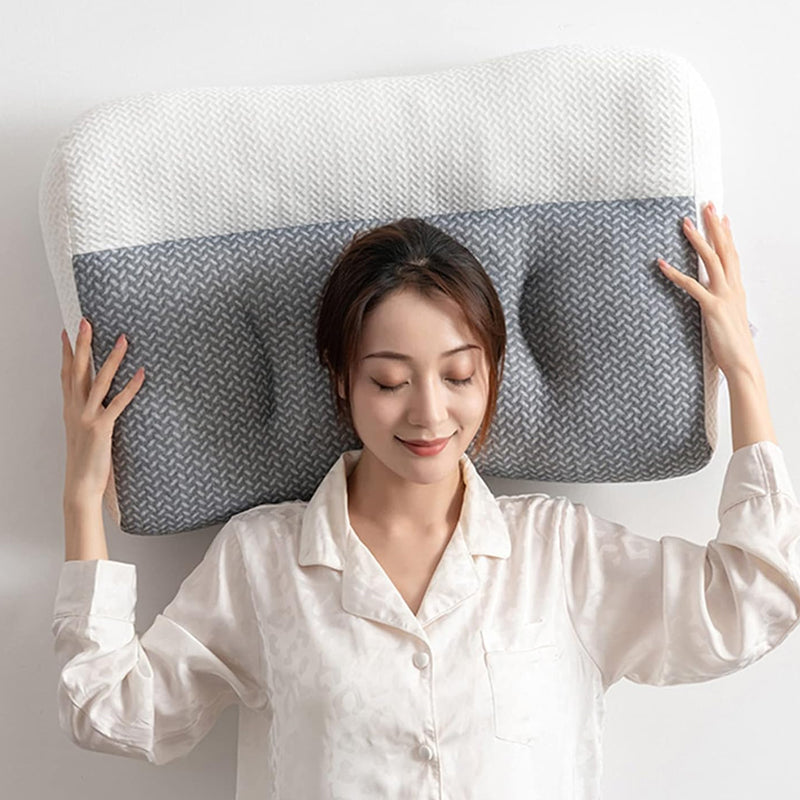 Ergonomic Neck Support Memory Foam Pillow - Two Sizes Available