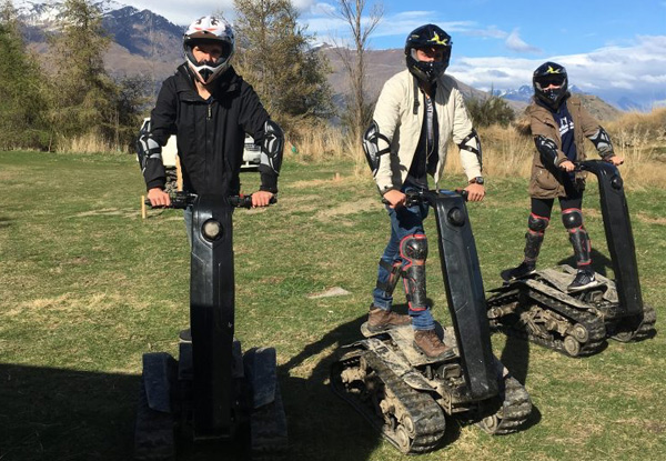 150-Minute Tour incl. Pick Up & Drop Off, Initial Training & a 90-Minute Thrilling Mountain Shredder Experience - Options for Two, Three or Four People