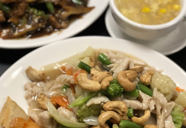 Two-Course Chinese Lunch in Whangarei for One - Options for Two, Four, or Six People