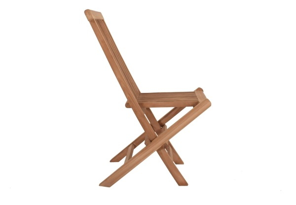 Two-Piece Teak Folding Chair