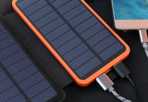 20000mAh Dual USB Solar Power Bank