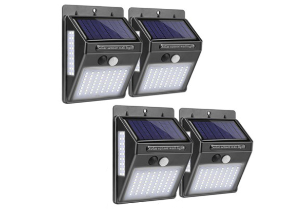 100 LED Outdoor Solar Lamp - Options for Two & Four