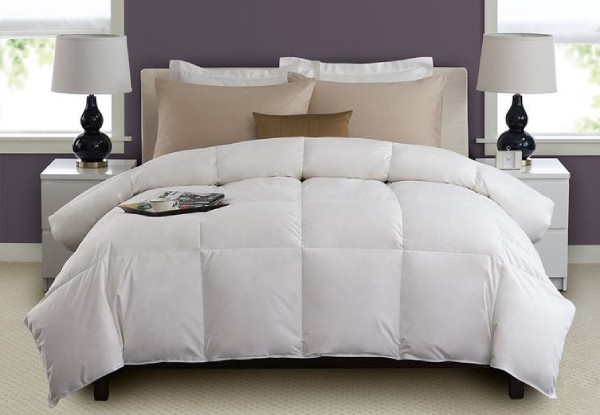 Royal Comfort Duck Feather & Down Duvet Range - Four Sizes Available & Option for 5% or 50% Down