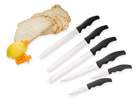 $49.99 for a Forever Sharp Eight-Piece Knife Set