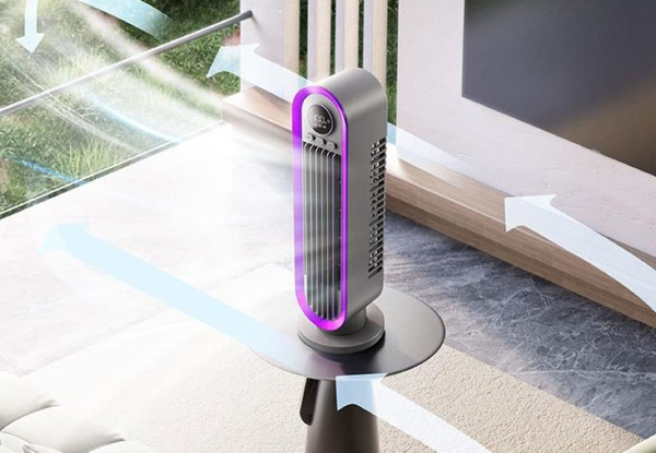 Desk Tower Bladeless Electric Fan - Two Colours Available