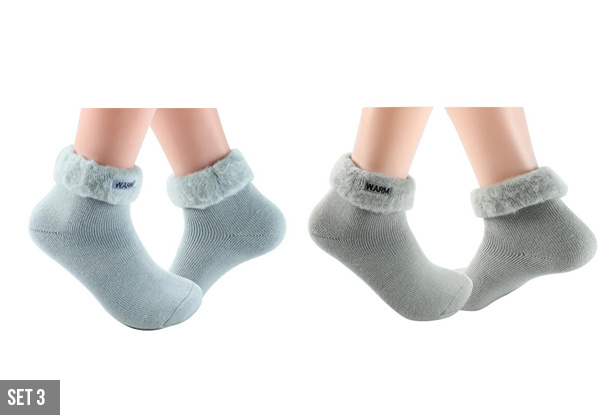 Cozy Winter Socks - Eight Options Available with Free Delivery