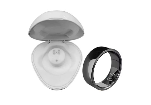 Smart Ring with Step & Sleep Tracker Compatible with Android & iOS - Three Sizes Available