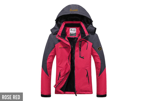 Women's Water-Resistant & Windproof Padded Jacket - Five Colours & Four Sizes Available with Free Delivery
