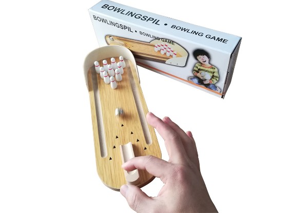 Mini Desktop Bowling Set with Free Delivery