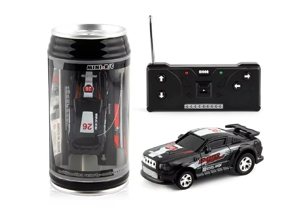 RC Racing Car In A Can - Six Colours Available