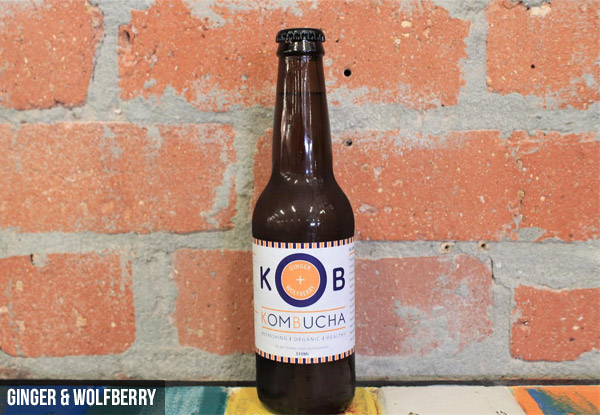 KB Kombucha - Mixed Case of 12 Bottles - Two New Flavours Added