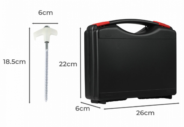 Mountview Camping Tent Peg Range - Two Options Available