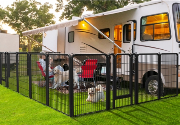 Heavy Duty 24-Panel 100cm Pet Dog Pen