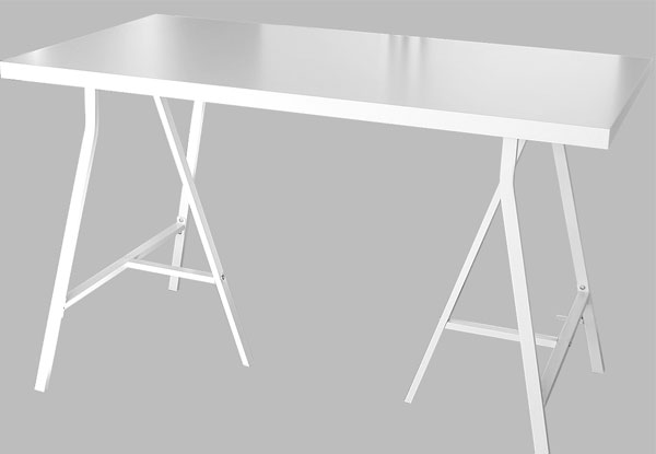 Ikea Linnmon Table with Trestle Legs