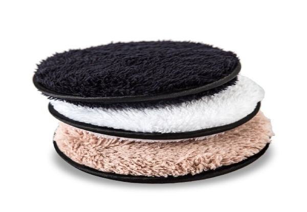 Three-Pack of Microfiber Makeup Remover Pads