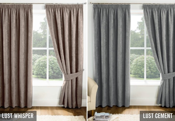 Thermal Pencil Pleat Curtain - 13 Colours & Six Sizes Available