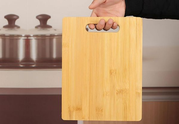 Wooden Cutting Chopping Board - Available in Three Sizes & Option for Three-Pack