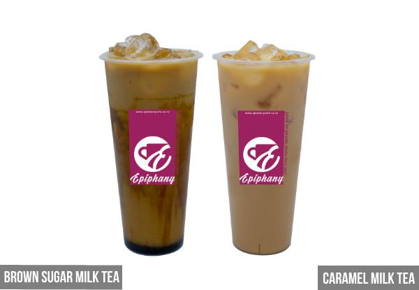 Any One Regular Drink From Milk Tea Range incl a Donut - Valid 7 Days at Rotorua Location Only