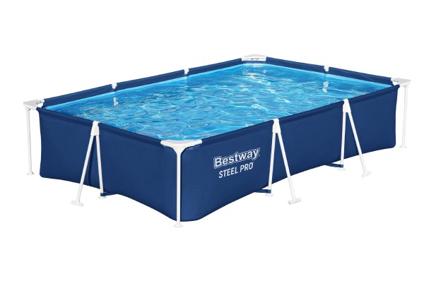 Bestway Steel Pro Frame 300x201x66cm Rectangular Above Ground Swimming Pool